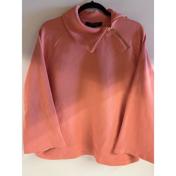 Marc New York Women’s Peach Long Sleeve Pullover Sweater Size Medium New - Picture 7 of 9